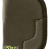 Ruger SP101 Ambidextrous Sticky Holster MD6 Black/Green Latex-Free Rubber 1 25506