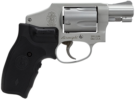 Smith & Wesson Model 642 Airweight 38 Special +P 5-Shot 1.88" Revolver with Lasergrip
