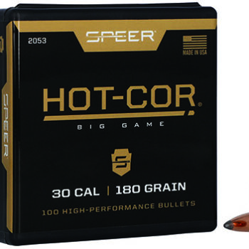 Speer Hot-Cor 30-06 Springfield 180gr Spitzer Soft Point Rifle Ammunition 100 Rounds