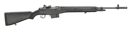 Springfield Armory M1A Loaded *CA Compliant .308 Win / 7.62x51mm, 22" Black Parkerized Medium National Match Barrel, Black Parkerized Steel Receiver, Black Synthetic Fixed Stock, 10+1 Capacity