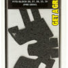 Talon Grips Textured Rubber Adhesive Grips for Glock 26/27/28/33/39 Gen3 9mm Pistols Black 2 27227