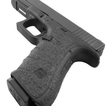 Talon Grips Textured Rubber Adhesive Grips for Glock 17 22 24 31 34 35 37 Gen4 No Backstrap Black