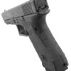 Talon Grips Adhesive Textured Gun Grips for Glock 17 22 24 31 34 35 37 Gen4 No Backstrap Black Granulate 1 27284