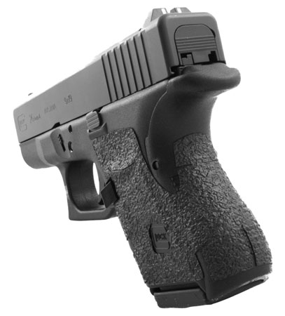 Talon Pro Grips for Glock 26 27 28 33 39 Gen4 Compact Pistols - Adhesive Black Textured Rubber with Medium Backstrap 3 Talon Pro Grips for Glock 26 27 28 33 39 Gen4 Compact Pistols - Adhesive Black Textured Rubber with Medium Backstrap