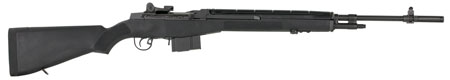 Springfield Armory M1A Loaded .308 Win / 7.62x51mm, 22" Black Parkerized Medium National Match Barrel, Black Parkerized Steel Receiver, Black Synthetic Fixed Stock, 10+1 Capacity