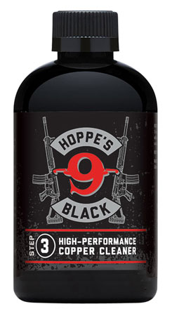 Hoppe's No. 9 Black Copper Solvent 4 oz Bottle for Gun Cleaning
