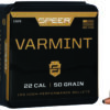 Speer Varmint .22 Cal 50gr Jacketed Soft Point 100/Box 5/Case 2 29005