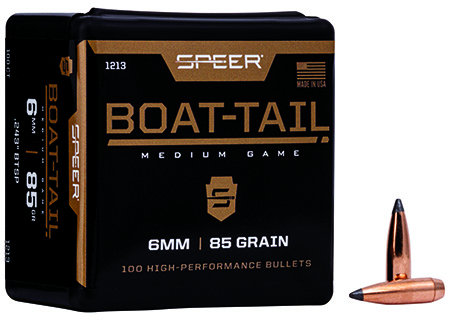 Speer Bullets 6mm 85gr JSP Boat-Tail 100 Count