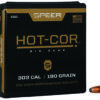 Speer 2223 Hot-Cor 303Cal 180gr Soft Point Round Nose 100 Per Box/5 Case 2 29084