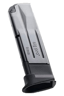SIG SAUER SP2022 9mm Magazine 10-Round For P2022/2340/2009 Pistols Blued Steel