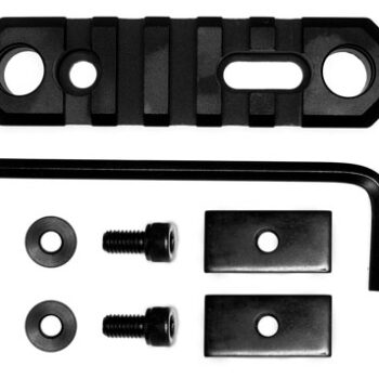 Grovtec AR-15 Push Button Adjustable Stock 5 Slots 3.1" Black Anodized