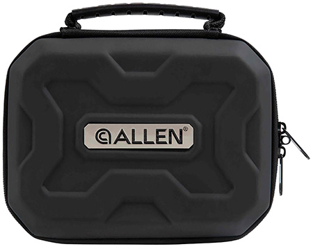 Allen EXO Polymer Handgun Case Black 7" x 5.25" Molded Handle Foam Lockable Zippers 3 Allen EXO Polymer Handgun Case Black 7" x 5.25" Molded Handle Foam Lockable Zippers