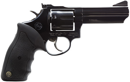 Taurus 66 .38 Special +P/.357 Magnum, 7-Round, 4" Barrel, Matte Black, Rubber Grip, SA/DA