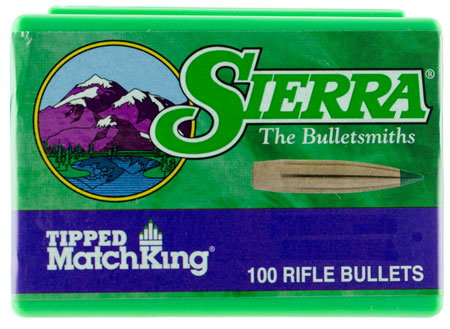 Sierra 7430 Tipped MatchKing  6.5Creedmoor 130gr Tipped MatchKing 100/Box