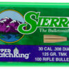 Sierra 7725 Tipped MatchKing 30Cal 125gr Tipped MatchKin 100/Box 2 31408