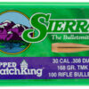 Sierra 7768 Tipped MatchKing 30Cal 168gr Tipped MatchKing 100/Box 1 31442