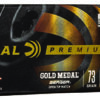 Berger 73gr Open Tip Match .223 Rem Ammo Federal Premium Gold Medal 20Rds/Box 10Boxes/Case 2 32049