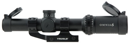TruGlo Omnia Tactical 1-6x24mm 30mm Tube Rifle Scope Illuminated Reticle