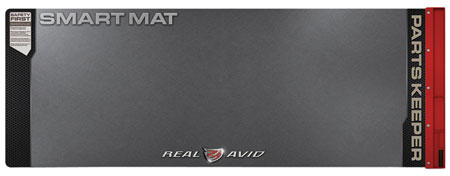 Real Avid Gun Cleaning Mat Long Gun Smart Mat Black/Red 43" x 16"