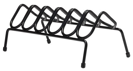 SnapSafe Pistol Rack for 6 Guns Black Steel