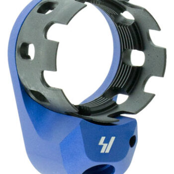 Strike ARECN&EEPBLU AR Castle Nut and Extended End Plate Steel