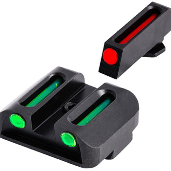 TruGlo TG131G2 Fiber-Optic Sights for Glock 20/21 - Red Front Green Rear