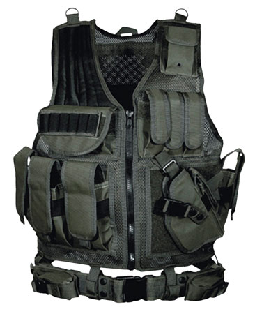 UTG PVCV547BT Tactical Vest OSFA Black Polyester 3 UTG PVCV547BT Tactical Vest OSFA Black Polyester