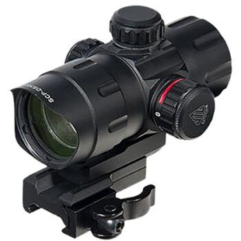 UTG 4.2" ITA Red/Green CQB Dot Sight 1x38mm 4 MOA Black Anodized