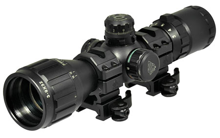 UTG BugBuster Rifle Scope 3-9x32mm Illuminated Mil-Dot Reticle