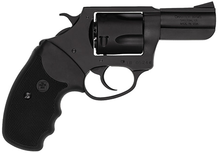 Charter Arms Bulldog 44 S&W Special Revolver 5-Shot 2.5" Barrel Stainless Steel Construction Rubber Grip