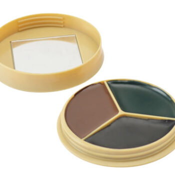 Mossy Oak Face Paint Kit - 3 Colors (Black Brown Green)