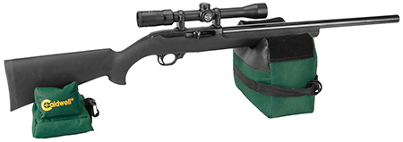 Caldwell DeadShot Shooter's Bag - Dark Green 600D Polyester Front and Rear 8 lbs