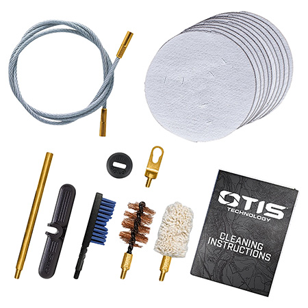 Otis 12 Gauge & 10 Gauge Shotgun Cleaning Kit 15 Pieces Yellow Case