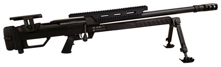 Steyr HS .50-M1 .50 BMG 24" Fluted Barrel, Black Adjustable Chassis, Muzzle Brake, Bipod & Monopod