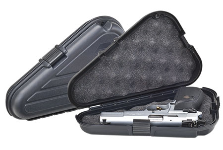 Plano Protector Large Polymer Pistol Case for Handgun Black