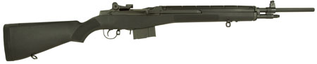 Springfield Armory M1A Loaded *NY Compliant 7.62x51mm NATO, 22" Black Parkerized Medium National Match Barrel, Black Parkerized Steel Receiver, Black Synthetic Fixed Stock, 10+1 Capacity