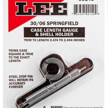 Lee Precision Case Length Gauge for 30-06 Springfield - Steel Construction Shell Holder Included