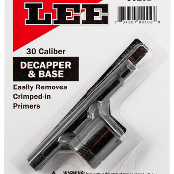 Lee Precision Decapping & Base Removal Tool for .30 Caliber Reloading