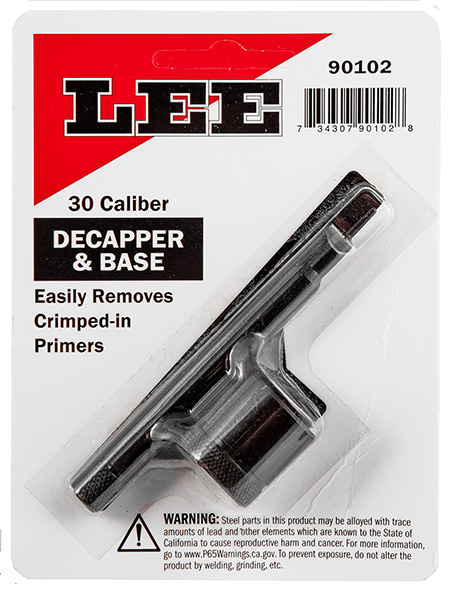 Lee Precision Decapping & Base Removal Tool for .30 Caliber Reloading 3 Lee Precision Decapping & Base Removal Tool for .30 Caliber Reloading