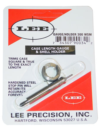 Lee Precision 300 WSM Case Length Gauge Steel Silver