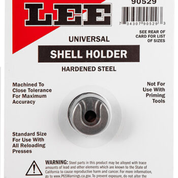 Lee Precision 90529 Universal Shell Holder #12R for 6mm PPC 22 PPC 7.62x39mm Cartridges
