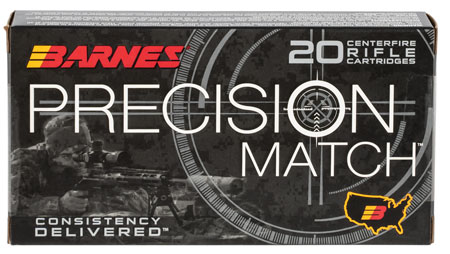 Barnes Precision Match 260 Remington 140gr OTM BT Bullets 20ct Box/10ct Case