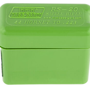 MTM RM2010 Belt Carrier for Rifle 20-Round Green Polypropylene