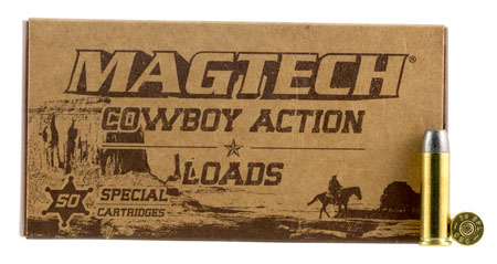 Magtech .38 Special 125gr Lead Flat Nose Cowboy Action Revolver Ammo 50 Rounds