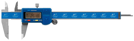 Frankford Arsenal Electronic Calipers for Rifles & Handguns - Stainless Steel Blue