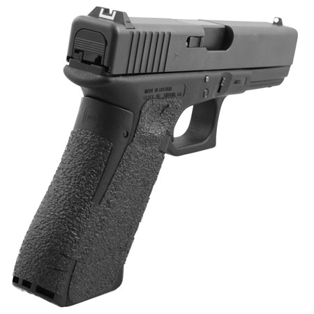 Talon Grips 380R Adhesive Grip Compatible w/ Glock 17/19x/22/24/31/34/35/37/45/47 Gen5 w/ Med Backstrap
