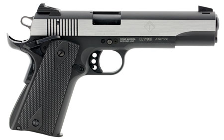 GSG M1911 .22 LR 10+1 5" Black Hardcoat Anodized Stainless Steel Polished Slide Black Polymer Grip