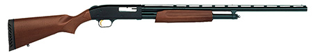 Mossberg 500 20 Gauge Pump-Action Shotgun 26" Vent Rib Barrel Blued 3" Chamber 5+1 Capacity Hardwood Stock Ambidextrous Safety Accu-Set Chokes