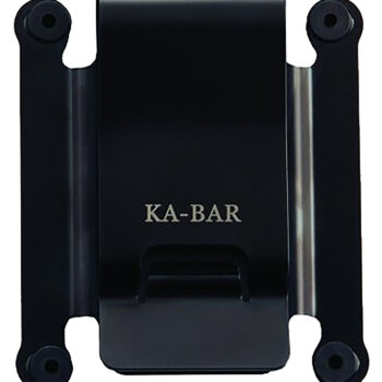 Ka-Bar TDI/Hinderer/Becker Knife Belt Clip - Black Metal