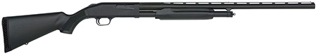 Mossberg 500 All Purpose Field 12 Gauge Shotgun, 28" Vent Rib Barrel, 3" Chamber, 5+1 Capacity, Matte Blued Metal Finish, Dual Extractors, Black Synthetic Stock, Ambidextrous Safety, Includes Accu-Set Chokes